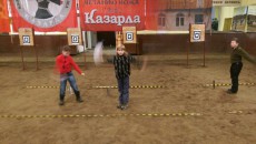 метание ножей, ,Festival of Cossack military art 