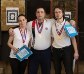 метание ножей, ,March 26-27, Moscow hosted the Championship of Moscow on sports knife throwing by the rules of the Universal Fight Federation. There were more than 40 throwers.
The fight turned out extremely hard, the fate of several awards were determined by an equal number of points in the last series. I post photos of the last tournament from Anna Kortunova. 