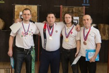 метание ножей, ,March 26-27, Moscow hosted the Championship of Moscow on sports knife throwing by the rules of the Universal Fight Federation. There were more than 40 throwers.
The fight turned out extremely hard, the fate of several awards were determined by an equal number of points in the last series. I post photos of the last tournament from Anna Kortunova. 