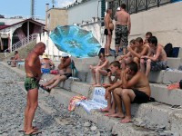 метание ножей, ,Фотографии с Чемпионата России, проходившего под Новороссийском 15-21 июля 2013 года 