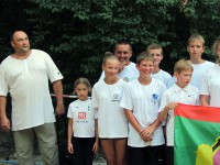 метание ножей, ,Фотографии с Чемпионата России, проходившего под Новороссийском 15-21 июля 2013 года 
