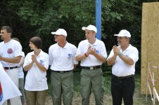 метание ножей, ,Новороссийск, июль 2011 года. Чемпионат России по спортивному метанию ножа. Солнце, море и эмоции. 