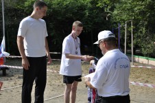 метание ножей, ,Новороссийск, июль 2011 года. Чемпионат России по спортивному метанию ножа. Солнце, море и эмоции. 