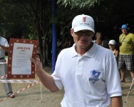 метание ножей, ,Новороссийск, июль 2011 года. Чемпионат России по спортивному метанию ножа. Солнце, море и эмоции. 
