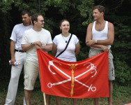метание ножей, ,Новороссийск, июль 2011 года. Чемпионат России по спортивному метанию ножа. Солнце, море и эмоции. 