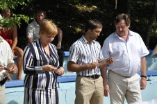 метание ножей, ,Новороссийск, июль 2011 года. Чемпионат России по спортивному метанию ножа. Солнце, море и эмоции. 