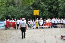 метание ножей, ,Новороссийск, июль 2011 года. Чемпионат России по спортивному метанию ножа. Солнце, море и эмоции. 