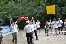 метание ножей, ,Новороссийск, июль 2011 года. Чемпионат России по спортивному метанию ножа. Солнце, море и эмоции. 