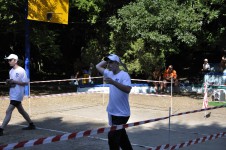 метание ножей, ,Новороссийск, июль 2011 года. Чемпионат России по спортивному метанию ножа. Солнце, море и эмоции. 