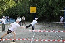 метание ножей, ,Новороссийск, июль 2011 года. Чемпионат России по спортивному метанию ножа. Солнце, море и эмоции. 