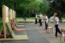 метание ножей, ,Москва, Патриот 