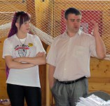 метание ножей, ,Соревнования проходили под Рязанью. 