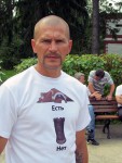 метание ножей, ,Август 2012 года, дом отдыха Космодром, Московская область под Пушкино 