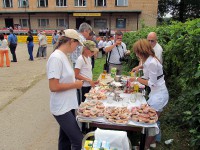 метание ножей, ,Август 2012 года, дом отдыха Космодром, Московская область под Пушкино 