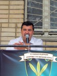 метание ножей, ,Август 2012 года, дом отдыха Космодром, Московская область под Пушкино 