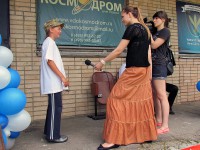 метание ножей, ,Август 2012 года, дом отдыха Космодром, Московская область под Пушкино 