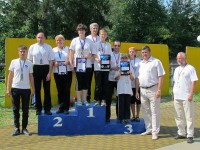 метание ножей, ,Август 2012 года, дом отдыха Космодром, Московская область под Пушкино 