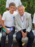 метание ножей, ,Август 2012 года, дом отдыха Космодром, Московская область под Пушкино 