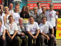 метание ножей, ,Август 2012 года, дом отдыха Космодром, Московская область под Пушкино 