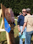 метание ножей, ,Фотографии с чемпионата Европы по версии Европейской ассоциации метателей.
Сентябрь 2011.
Herrischrierd, Германия 