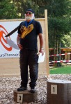 метание ножей, ,Фотографии с чемпионата Европы по версии Европейской ассоциации метателей.
Сентябрь 2011.
Herrischrierd, Германия 