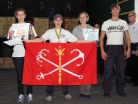метание ножей, ,Ввиду плохой погоды соревнования проходили в зале 