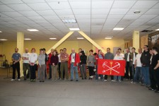 метание ножей, ,25-26 января 2014. 
Санкт-Петербург. 
78 легион. 
