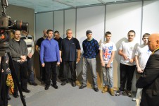 метание ножей, Построение метателей,1 марта 2014 года на выставке