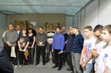 метание ножей, Построение метателей,1 марта 2014 года на выставке