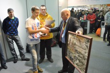 метание ножей, Награждение победителей,1 марта 2014 года на выставке