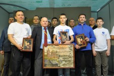 метание ножей, Призеры соревнований,1 марта 2014 года на выставке