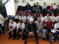 метание ножей, ,5-6 апреля 2014 года. 
Москва, Патриот.
III открытый чемпионат Москвы по спортивному метанию ножей. 