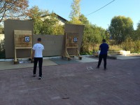 метание ножей, ,20 сентября 2014 года в г. Медынь прошло Первенство мира по спортивному метанию ножа среди юношей и девушек 14-15 и 16-17 лет. 