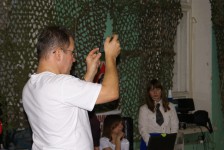 метание ножей, ,Еще несколько фотографий с турнира по метанию ножей, приуроченного ко Дню работника государственной безопасности 