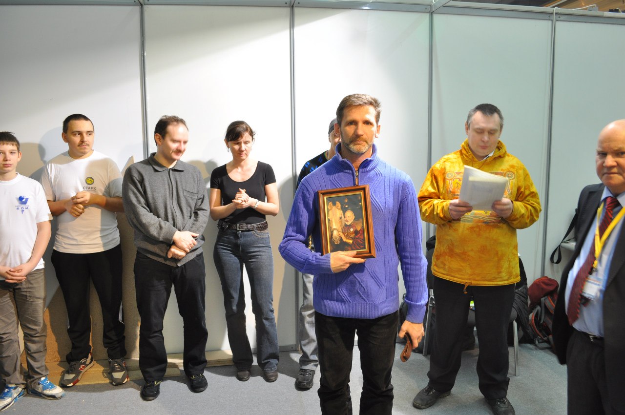 метание ножей, Награждение победителей,1 марта 2014 года на выставке 