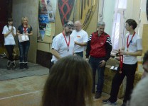 метание ножей, ,13  открытый Чемпионат и Первенство Самарской Государственной областной академии Наяновой по «Универсальному бою», упражнение спортивное метание ножа, 22  февраля 2015 г. Фото Громов Сергей 