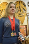 метание ножей, ,13  открытый Чемпионат и Первенство Самарской Государственной областной академии Наяновой по «Универсальному бою», упражнение спортивное метание ножа, 22  февраля 2015 г. Фото Громов Сергей 