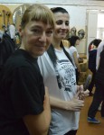 метание ножей, ,13  открытый Чемпионат и Первенство Самарской Государственной областной академии Наяновой по «Универсальному бою», упражнение спортивное метание ножа, 22  февраля 2015 г. Фото Громов Сергей 