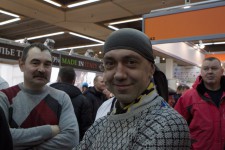 метание ножей, ,Фотографии турнира, прошедшего 28 февраля 2015 года, в Москве на выставке 