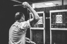 метание ножей, ,27-28 февраля в клубе 78 Легион прошел первый этап Кубка Санкт-Петербурга по спортивному метанию ножей. Очень качественные фото.  