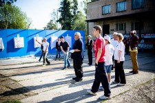 метание ножей, ,10-11 мая 2014 года в доме отдыха Космодром, недалеко от подмосковного Пушкино прошел Третий Звездный турнир по спортивному метанию ножа. 
Отличная организация: все было подготовлено отменно и соревнование доставило огромное удовольствие! А душевная атмосфера дала большой позитивный настрой участникам и зрителям!
Кроме этого, шесть стендов повысили динамику проведения соревнований . Расположение их выбрано отлично : солнце уже не будет докучать спортсменам в любое время дня.
Огромное спасибо за праздник ! 